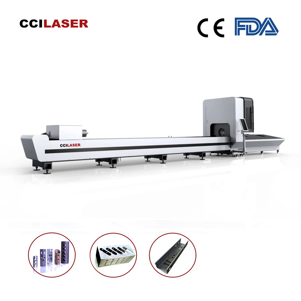 D type Fiber Laser Cutting Machine for Metal Sheet