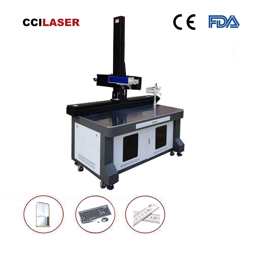 Large Size 3D Dynamic Focus Laser Marking Machine