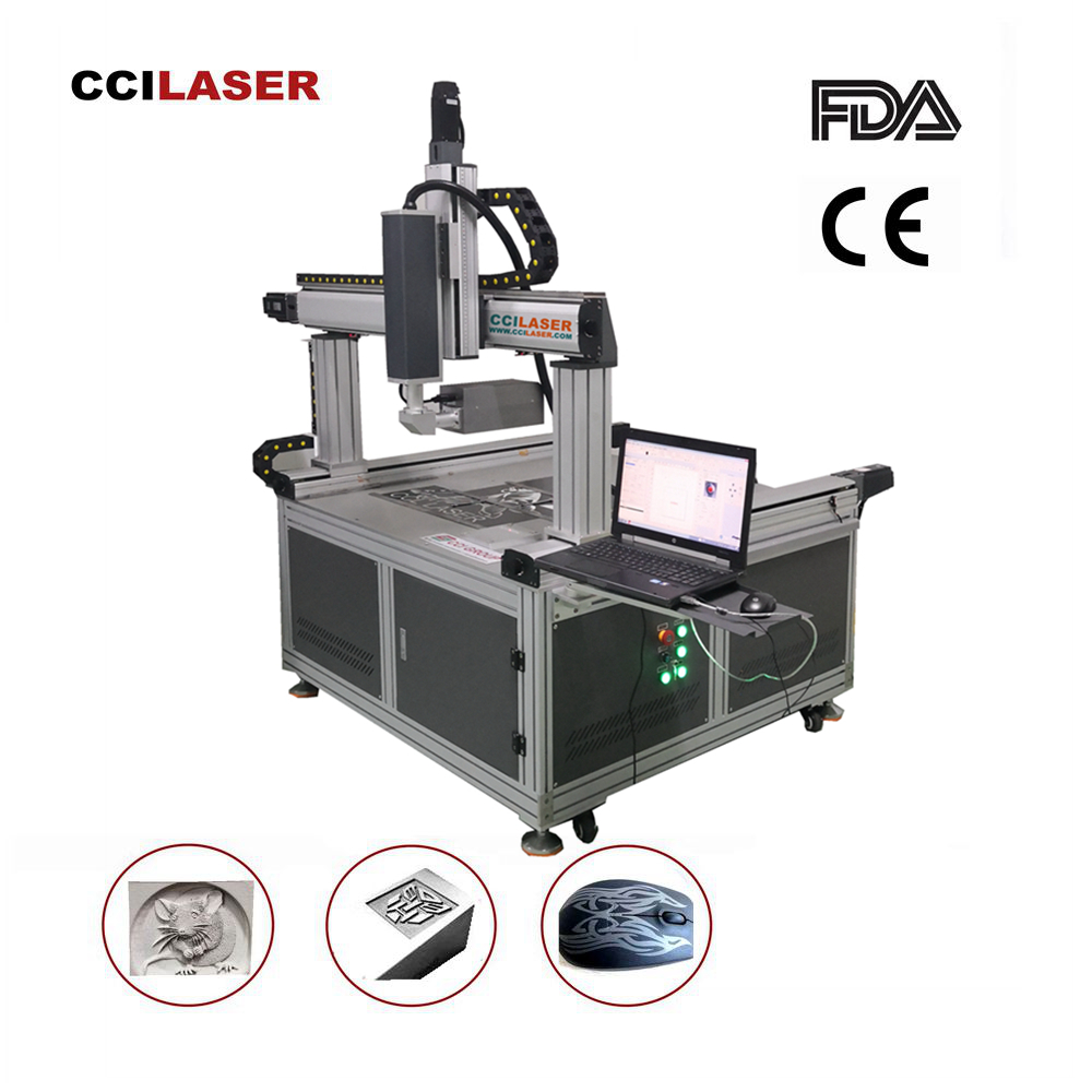 Large Size 3D Dynamic Focus Laser Marking Machine