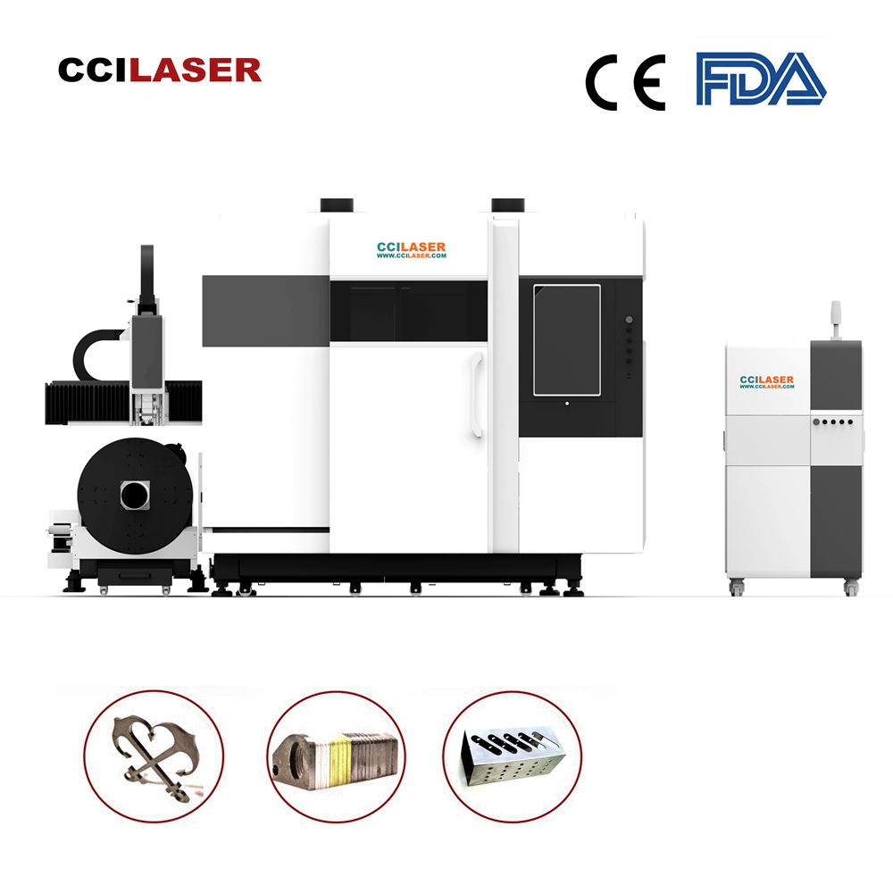 Metal Tube Sheet Fiber Laser Cutting Machine