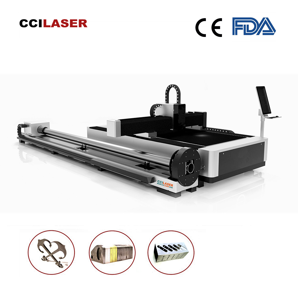 Metal Tube Sheet Fiber Laser Cutting Machine